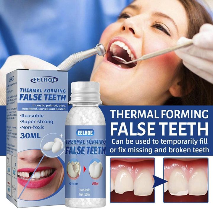 30ml Forming Thermal False Teeth |Temporary Teeth Replacement Kit for ...