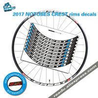 2017 NOTUBES CREST Mountain Wheel Rim สติ๊กเกอร์ MTB จักรยานขอบ D Ecals Wheelset สติ๊กเกอร์