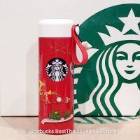 แก้วสตาร์บัคส์ หูหิ้ว คอลเลคชั่น Starbucks 2019 Korea strap stainless ความจุ 12 ออนซ์