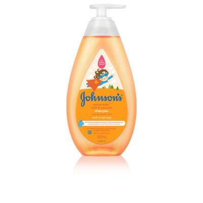 Johnsons Active Kids Soft &amp; Smooth Shampoo 500ml จอห์นสัน เบบี้ แชมพูเด็ก แอคทีฟ คิดส์ ซอฟท์ kawa_official