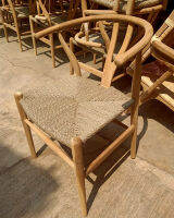 เก้าอี้วิสโบน Wishbone Seagrass Dining Chairs, Natural [ ส่งฟรีทั่วไทย ]