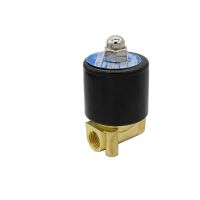 [HOT DUlQWBVNN 560] 2W025-08 12โวลต์24โวลต์220โวลต์ไฟฟ้า Solenoid น้ำวาล์วทองเหลืองแอมป์; โลหะผสมสังกะสีปกติปิดวาล์วควบคุมนิวเมติกสำหรับน้ำมันอากาศก๊าซ