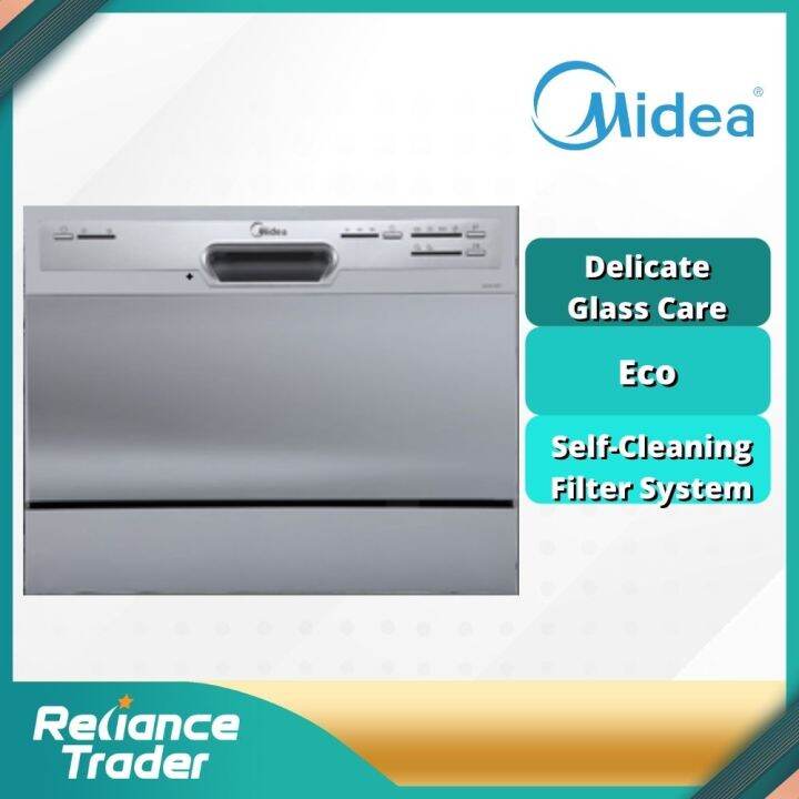 MIDEA TABLETOP DISHWASHER WQP63607 Lazada