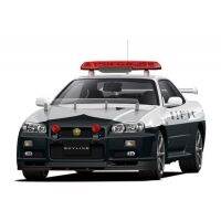 AOSHIMA 06280 1/24สำหรับ Nissan Skyline GT-R BNR34ลาดตระเวน Car99ชุดสร้างหุ่นประกอบชุดของเล่นแบบคงที่ Hoy DIY