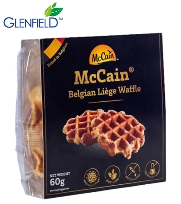 McCain Belgian Liege Waffles 60g Lazada