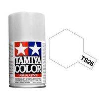 CDF สีสเปรย์ TAMIYA 85026 TS-26 PURE WHITE ทามิย่า พ่นโมเดล สีพ่นรถยนต์  Spray Paint