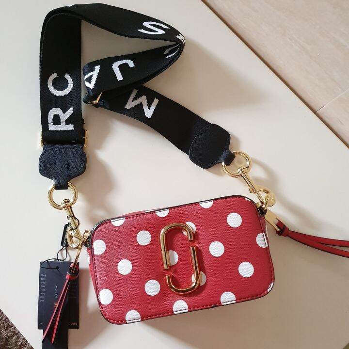 marc jacobs polka dot snapshot bag