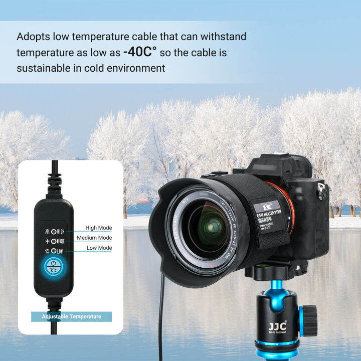 เครื่องทำความร้อนเลนส์ USB Dew Heater Dew Remover เลนส์อุ่นสำหรับ Nikon