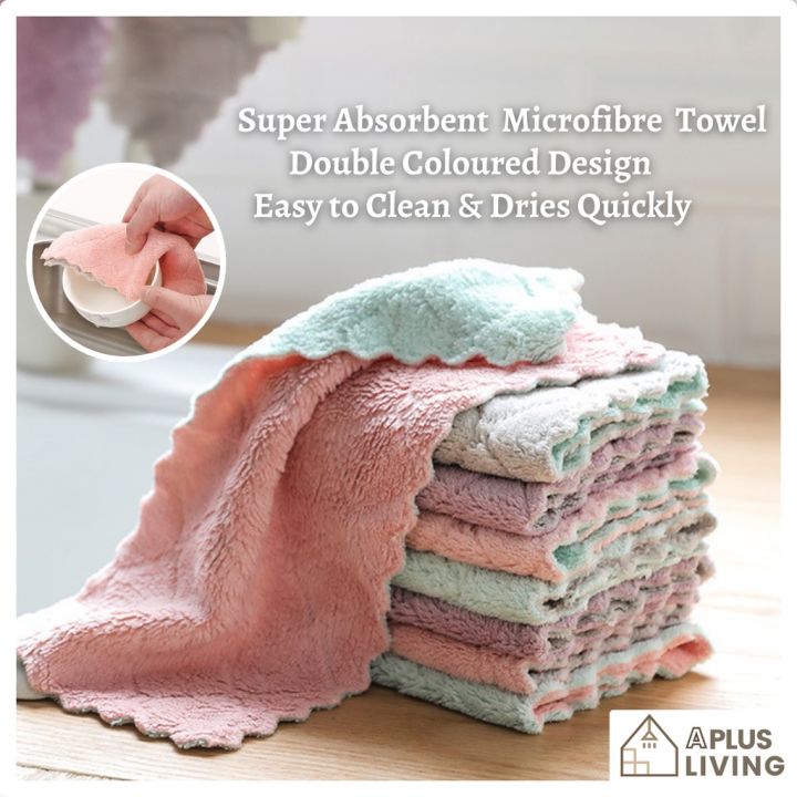 Multi-Functional Kitchen Towels - Superfine Fiber, Oil-Proof