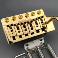 KR-Wilkinson Electric Guitar Fixed 6 Screws ST Tremolo Vibrato Bridge Gold WOV09