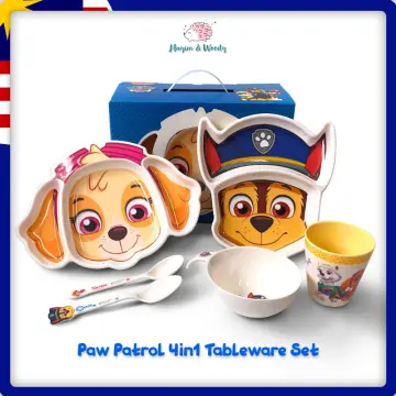 Genuine Paw Patrol Melamine Children's Bowls Dishes Tableware set