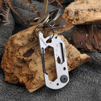 Blowing Multifunction Climbing Carabiner EDC Keychain Gear Outdoor Tools Camping Hiking