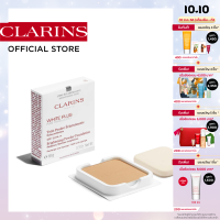 CLARINS BRIGHTENING POWDER FOUNDATION COMPACT SPF15++ 03 คลาแรงส์ ไบร์ทเทนนิ่ง พาวเดอร์ ฟาวเดชั่น คอมแพค ตลับแป้งสำหรับรีฟิล แป้ง แป้งพัฟ แป้งตลับ แป้งผสมรองพื้น