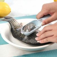 Fish Skin Brush Scraping Fishing Scale Grater Quick Disassembly Chef Knife Cleaning Peeling Scraper Peeler Kitchen Accessories