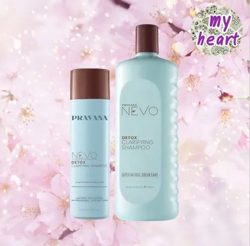 Pravana Nevo Detox Clarifying Shampoo 220 1000ml แชมพูล้างสาร แชมพูทำความสะอาดล้ำลึก Th