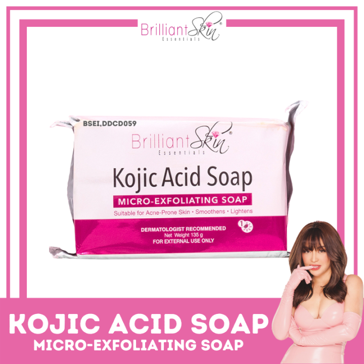 Brilliant Skin Kojic Acid Soap 135g | Lazada PH