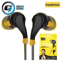 หูฟังเรียวมี Realme Bud รุ่น RMA-101 In-ear Earphone ช่องเสียบแบบ 3.5 mm สำหรับ Realme Q2 Q2i V3 V5 X2 Pro/7i/3 Pro Redmi Note 9/8 Pro 8A 7A 9S ของแท้ รับประกัน1ปี BY GESUS STORE