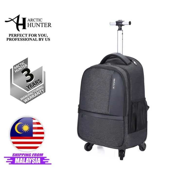 Arctic Hunter iCrusaderz Trolley Bag Lazada