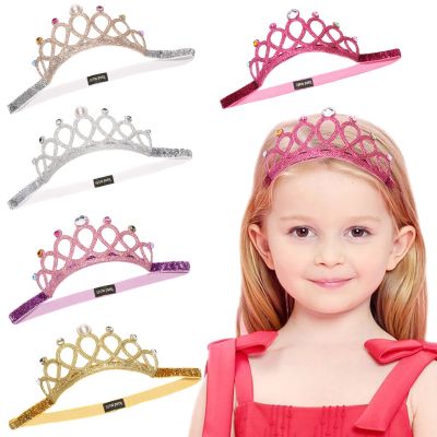 【CC】 New Hairband Hair Accessories Factory Outlet Fashion Baby Glitter Rhinestone Children  39;s