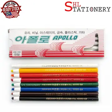 General Pencil China Marker Multi-Purpose Grease Pencil-Black