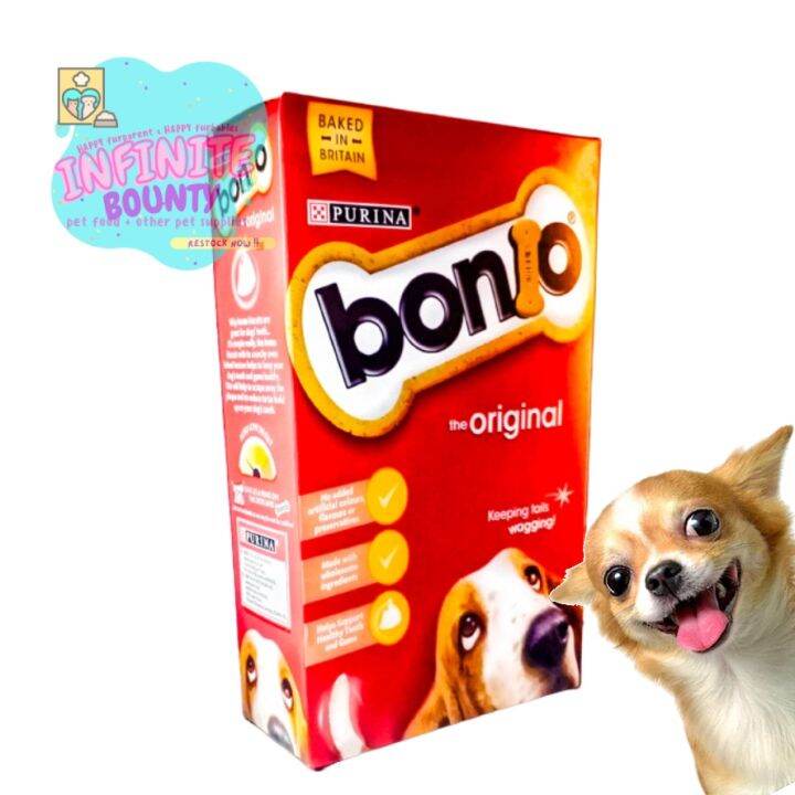 Purina Bonio (the original) Biscuits for Adult Dogs 650g Lazada PH