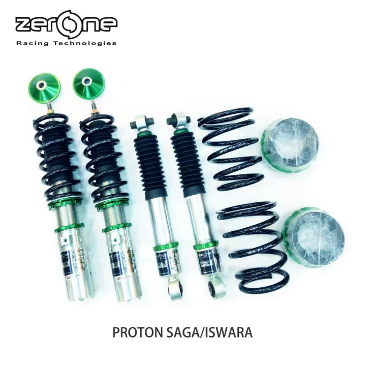 ZERONE SSR550 PROTON SAGA ISWARA ADJUSTABLE SUSPENSION COILOVER KIT