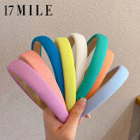 17MILE Fashion Korean Style Pure Color Hair Hoop Elegant Simple Hair Hoop Ladies Headdress Jewelry