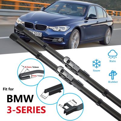 【hot】✕☾  for 3 E36 E46 E90 E91 E92 E93 F30 F31 F34 1999 2017 Front Blades Car Accessories Stickers Cleaning Windshield