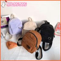 91LINTIN สีทึบ แฟชั่น เล็กไปหน่อย การเดินทาง Bookbags นักเรียน เป้สะพายหลัง กระเป๋าเป้สะพายหลังขนาดเล็กสำหรับผู้หญิง กระเป๋าถือ