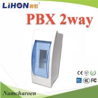 กล่องเบรกเกอร์ พลาสติกขนาดเล็ก 2 ช่อง แบบเกาะราง Din rial รุ่น Box-PXB-2