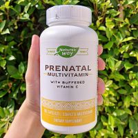 วิตามินรวม สำหรับคุณแม่ระหว่างตั้งครรภ์ และคุณแม่หลังคลอด Prenatal Multi-Vitamin and Multi-Mineral 180 แคปซูล (Natures Way®)