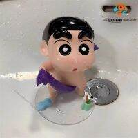 Crayon Shin-Chan ภาพอนิเมะอาบน้ำ13ซม. รุ่น Q Gk Figurine Nohara Shinnosuke โมเดล Kawaii ของขวัญวันเกิดตั้งโต๊ะ