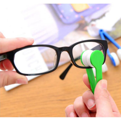 【CW】1-4PcsSet Portable Multifunctional Glasses Cleaning Rub Eyeglass Sunglasses Spectacles Microfiber Cleaner Clean Brushes