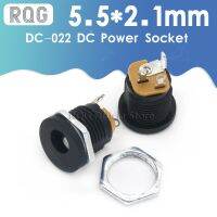 ◆►☎ 10Pcs DC-022 5.5-2.1 / 5.5 x 2.1mm DC Power Socket/ DC Connector Panel Mounting DC022