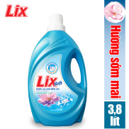 Nước Xả Vải Lix Soft Hương Sớm Mai 3.8 Lít LSF38