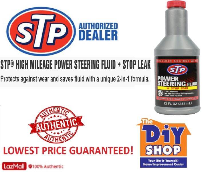 STP Power Steering Fluid Stop Leak 12 fl oz stp power steering stop