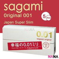 Sagami Original 0.01 Ultra Thin Condom 5pcs (Delivery Time: 5-10 Days)