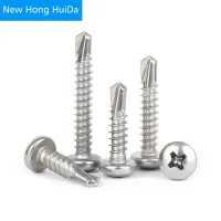 hillips Pan Head Self Drilling Screw Thread Self Tapping Screw Bolt Stainless Steel M3.5 M4.2 M4.8 M5.5 M6.3