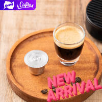 【i Cafilas】[HFG03] คุณภาพที่ดีที่สุดผลกาแฟแคปซูล Reusable สำหรับ Nespresso ตัวกรองกาแฟสแตนเลส Espresso Crema Maker Home Barista เครื่องชงกาแฟ Inissia C40,D40,Essenza Mini C30,D30,F111 Lattissima