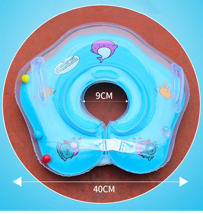 ห่วงยางเด็ก-1-9เดือน-ห่วงคอเด็กเล็ก-ห่วงยางสวมคอ-ห่วงยางคอเด็กเล็ก2สี
