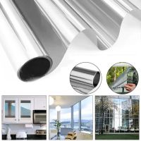 Way Mirror Window Film 30CM PET Self-adhesive Reflective Privacy Glass Tint Stickers Uv-proof