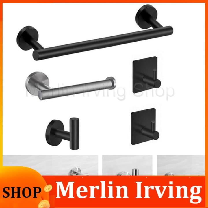 Merlin - Metal shelf for toilet paper rolls