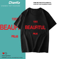 ?เสื้อยืดคอกลม T-shirt ลายมาใหม่ 2023 วัยรุ่นเกาหลี คิ้วห์ๆ?T-883