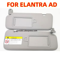 LH RH Sun Visor Sunvisor กระจกเครื่องสำอางสำหรับ Hyundai Elantra AD 2017