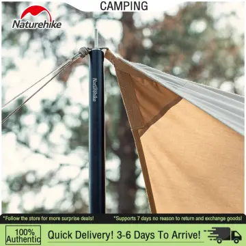  Camping Tent Accessories 2PCS Camping Tent Poles Iron 2.1m  Canopy Supporting Rods with Storage Bag for Outdoor : Sports & Outdoors