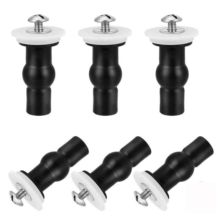 Toilet Seat Screws,Universal Expanding Rubber Screw Top Fixing Hinges