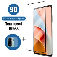 （ATG）2IN1 9D ป้องกันหน้าจอด้านหน้า OnRedmi K40Plus Tempered GlassOnK30K30S2ฟิล์มเลนส์