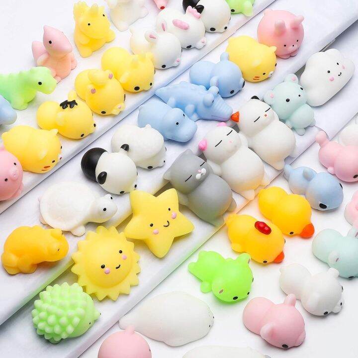 พร้อมส่งด่วน-60-ชิ้น-สกุชชี่-squishy-โมนินุ่มนิ่ม-บีบคลายความเครียด-โมนิ-ของเล่นเด็ก-ตุ๊กตาโมนิ-ของเล่นบีบ-ของเล่น-น่ารัก