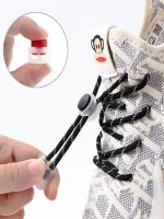 【CW】 1 Elastic Shoelace Sneakers Round Rubber Bands Shoe Laces NoTie Shoelaces Basketball Kids