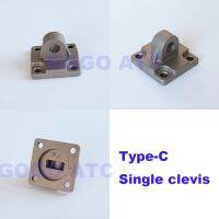 Mbb วงเล็บยึดชิ้นส่วนนิวเมติกเดี่ยว/คู่ Clevis Mb-C06/08 Mb-D06/08สำหรับ Mbb เจาะ63Mm/80Mm